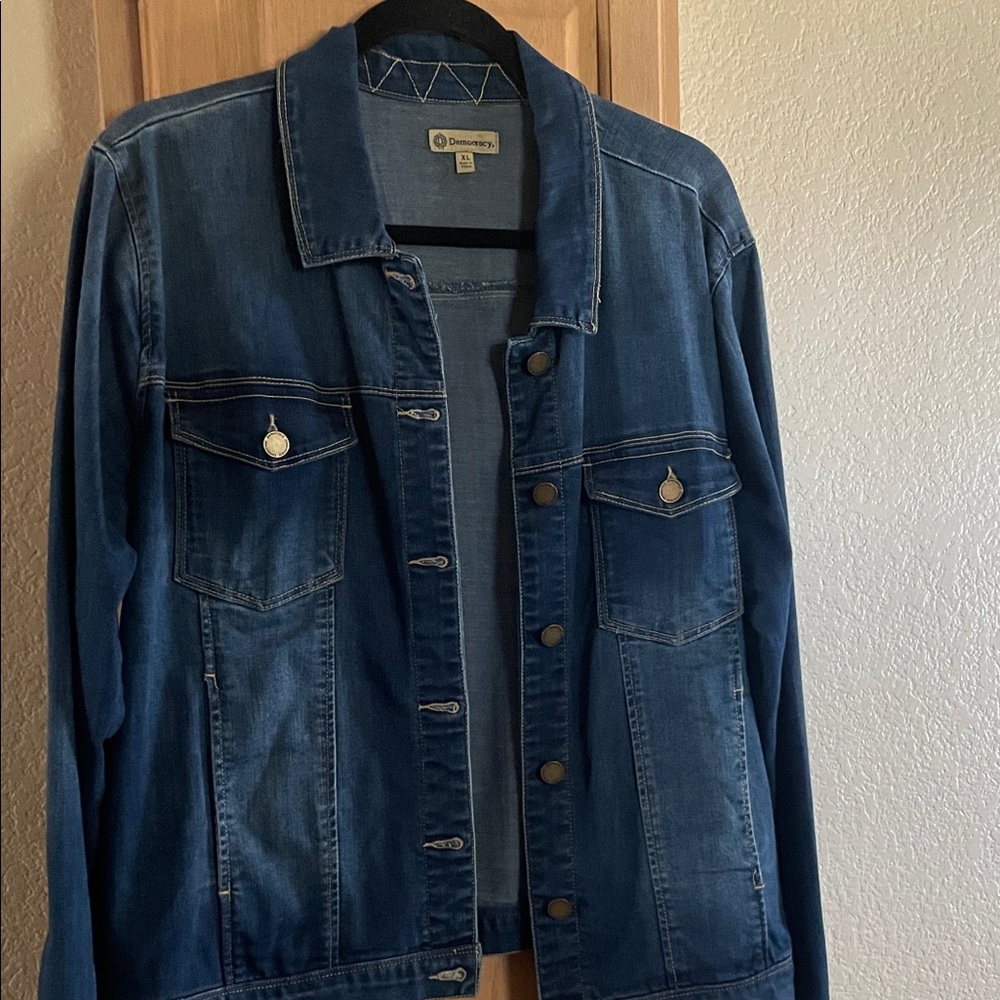 Democracy Deep Blue Denim Jacket